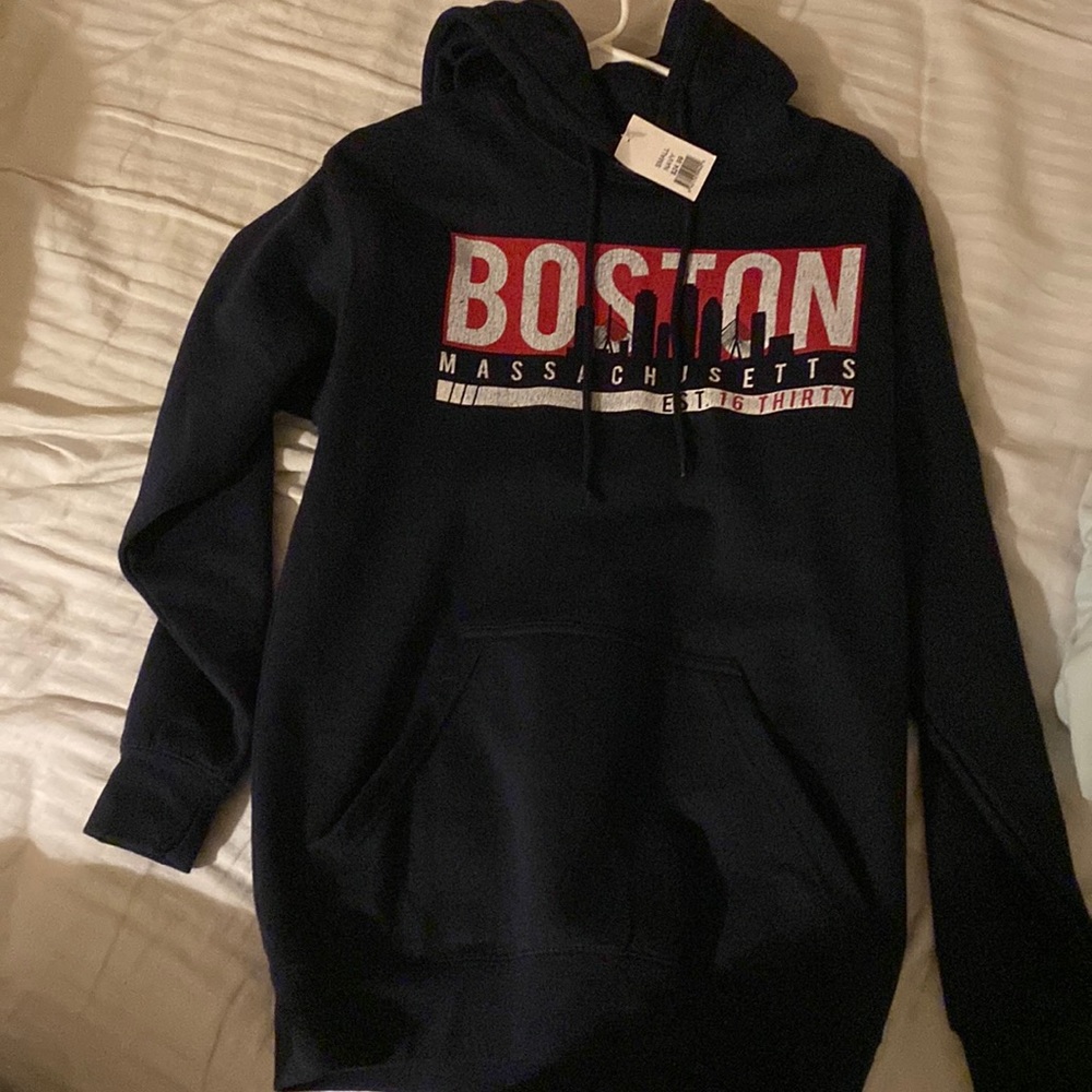 Oversized Boston Hoodie